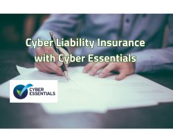 Tell me about cyber liability insurance that comes with Cyber Essentials certification